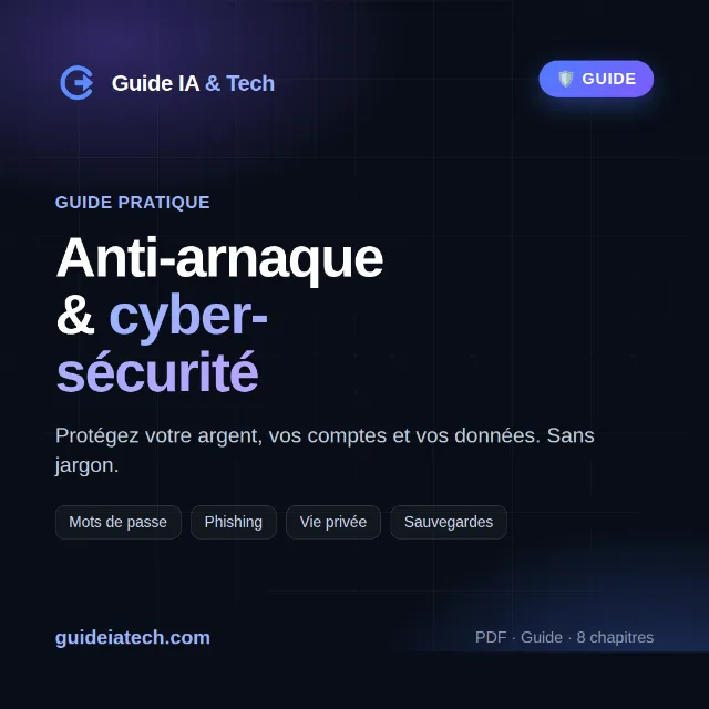 Couverture : Anti-arnaque & cybersécurité pour les particuliers
